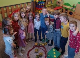 Hravé počítání s kostkou a dýněmi, Sluníčka - MŠ Pastelka
