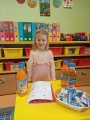 Olivka slaví svátek.Slunička MŠ Pastelka