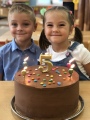 Danielka a Saša slaví narozeniny - BÍLÁ KYTIČKA